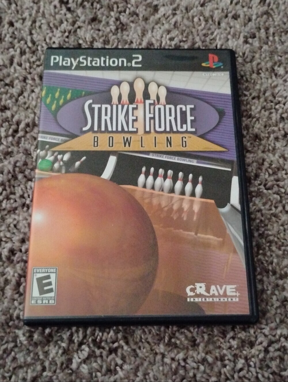 Strike Force Bowling (Sony PlayStation 2, 2004) - Complete in Box (CIB)